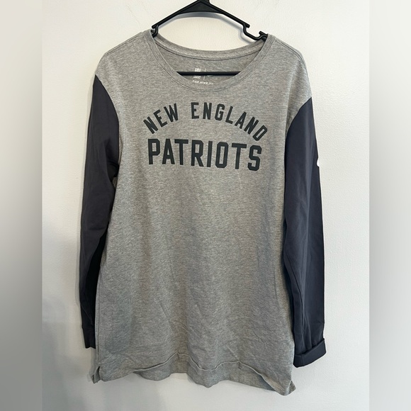 Nike Other - New England Patriots Shirt Adult Large Gray Long Sleeve NFL Football Nike Mens‎